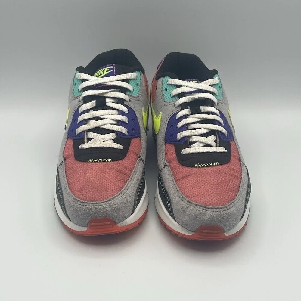 Nike Kids Air Max Sneakers - Pink, Gray, Black, Lime, Purple